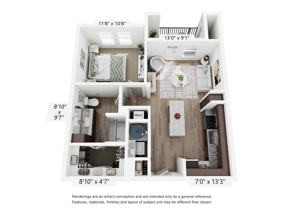 Floor Plan - A1-60%