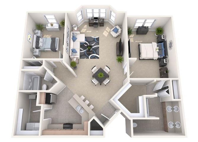 Floor Plan - Myers Park