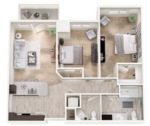Floor Plan - 2x1.5 - C3