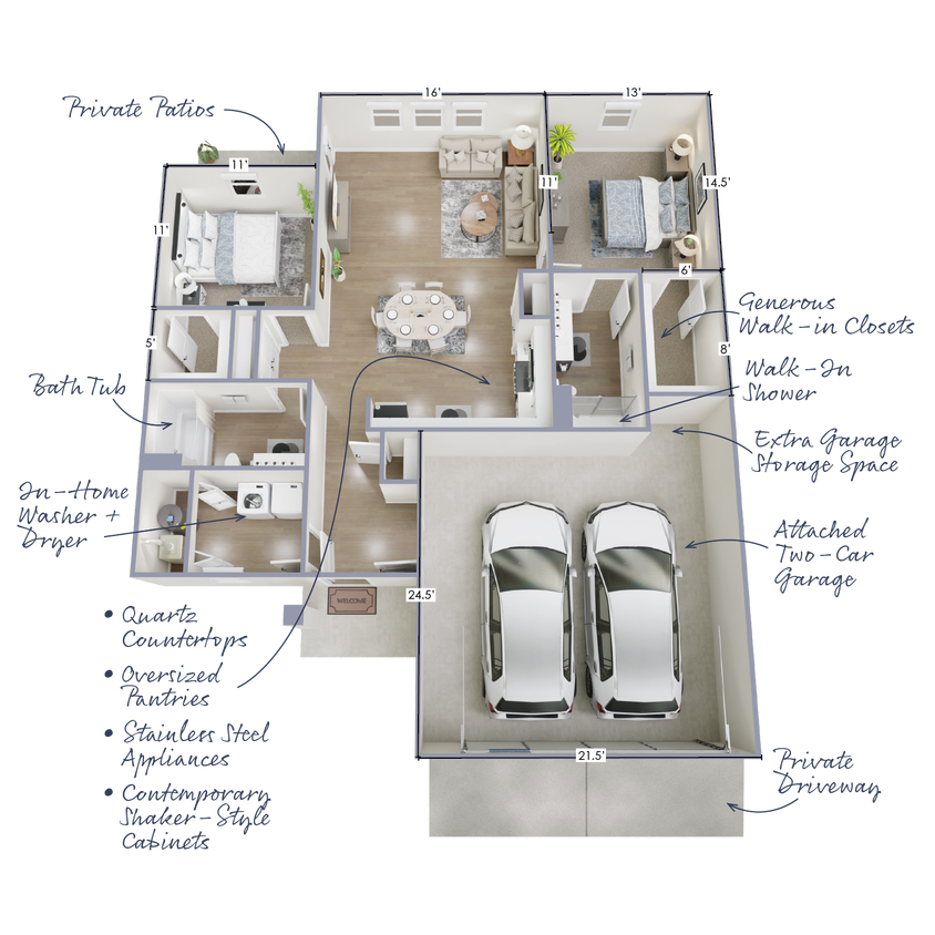 Floor Plan - The Solstice