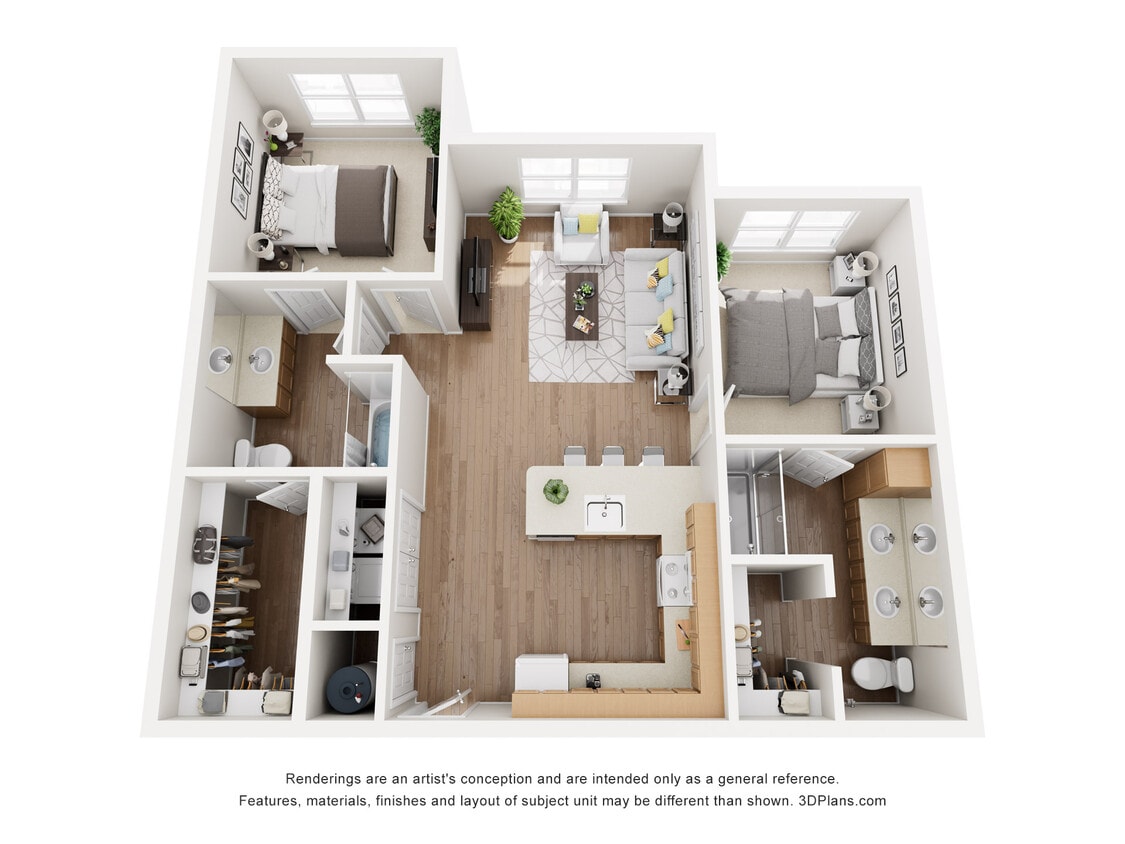 Floor Plan - B3-60%