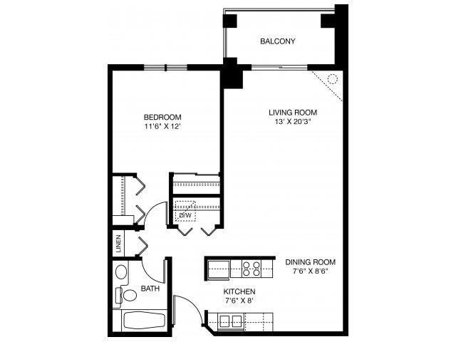 Floor Plan - 1A
