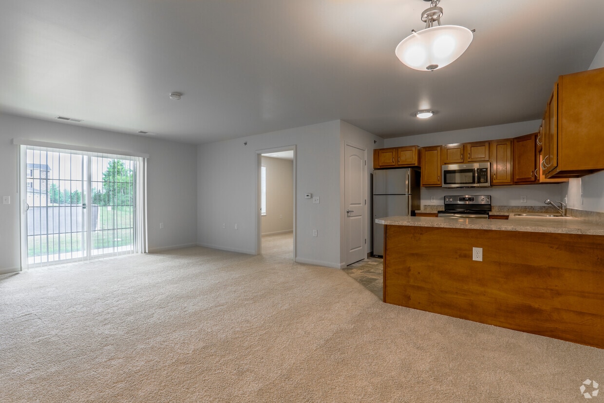 Floor Plan - 2 bedroom, 1.5 bath