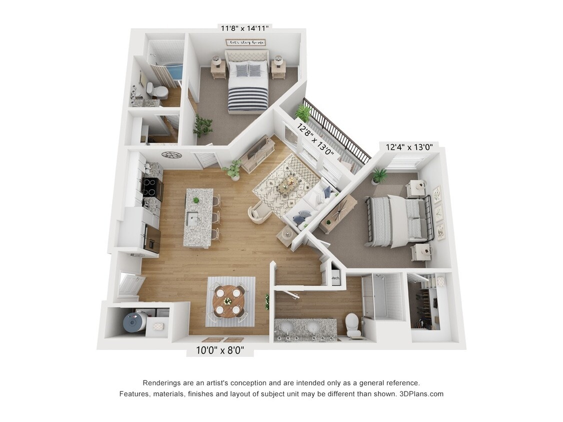 Floor Plan - B3 - Garnet