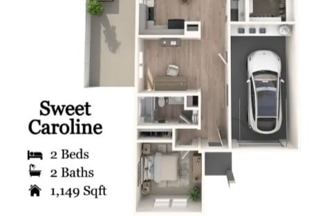 Sweet Caroline Floorplan - Sweet Caroline