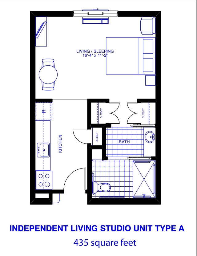 Studio Unit Type A - Studio Unit Type A