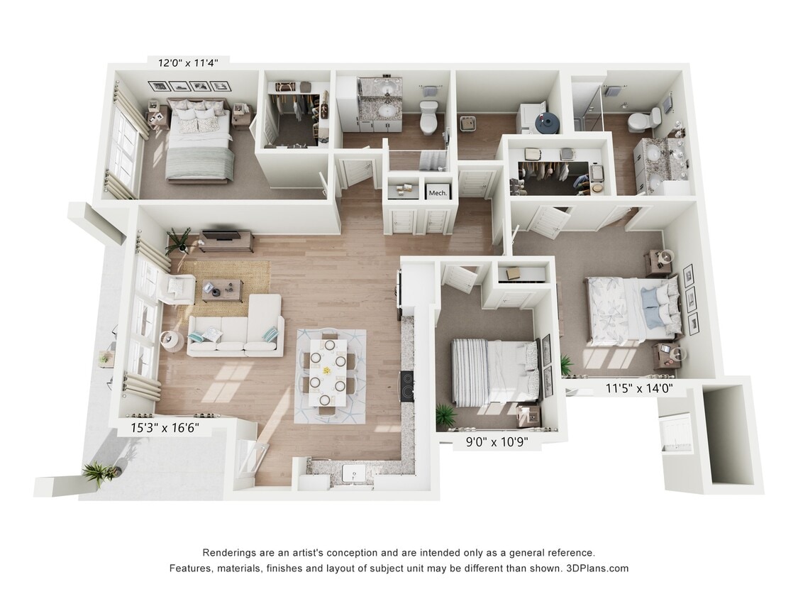 Floor Plan - C3 - Midnight Cottage