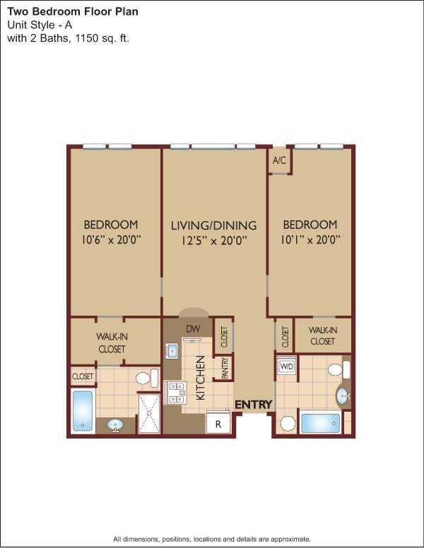 Floor Plan - $2.40/sq.ft. - A