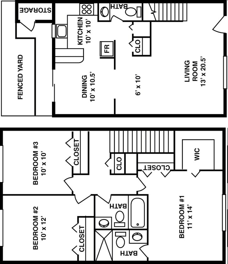 3BR/2.5BA - C1 - 3 Bedroom, 2 Bathroom