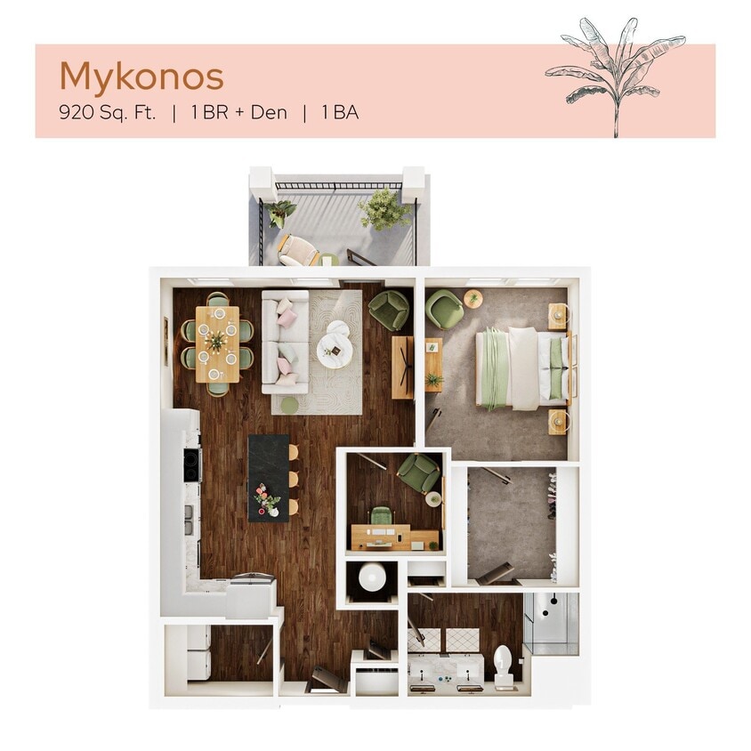Floor Plan - Mykonos