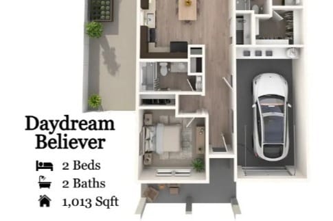 Daydream Believer Floorplan - Daydream Believer