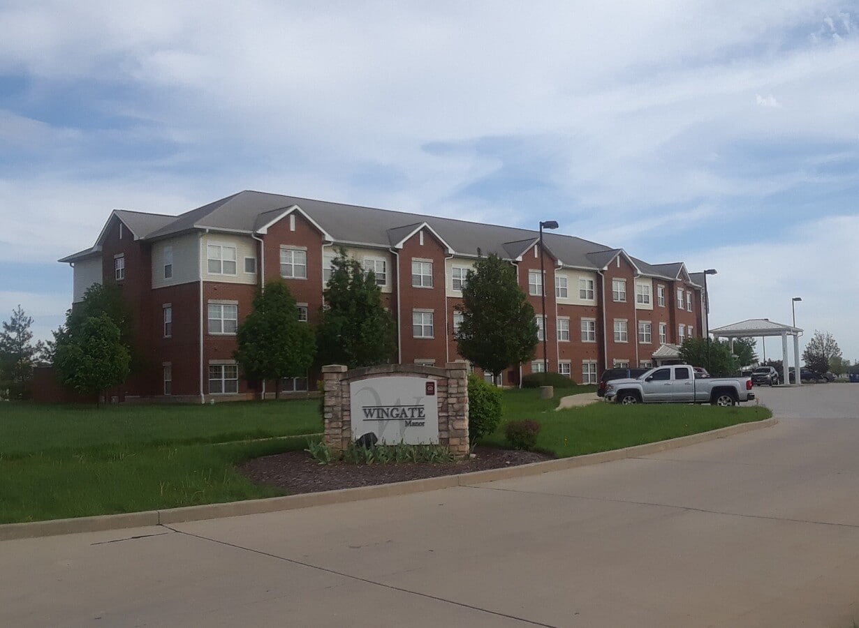 Wingate Manor Senior Living viewed from the northwest - Gundaker Wingate Manor Apartments