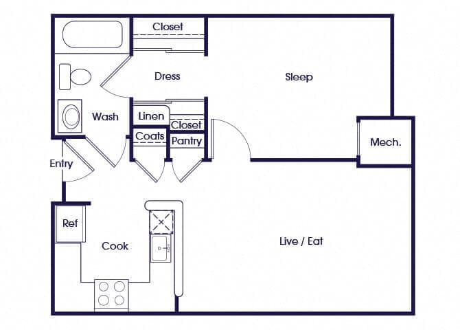 Floor Plan - A1_VictoriaPark