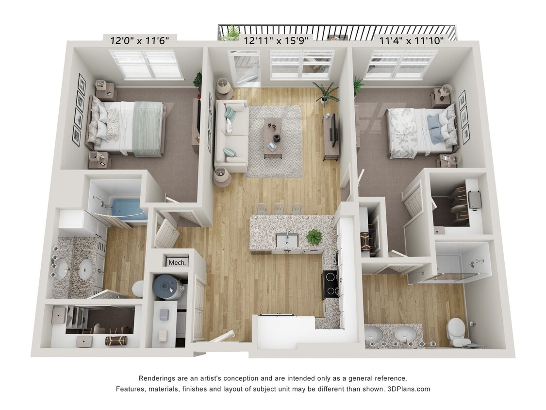 Floor Plan - B2 - Jasper