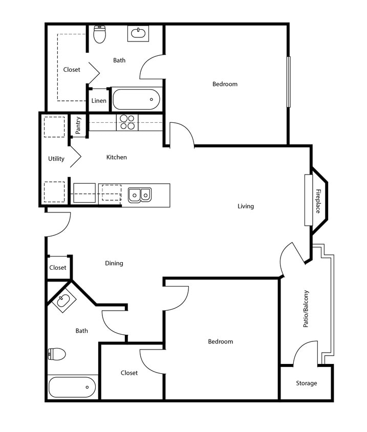 Floor Plan - The Kensington