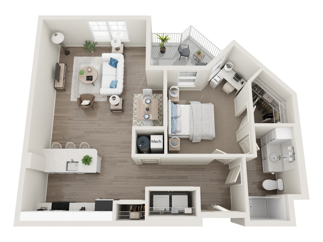 Floor Plan - The Shenandoah