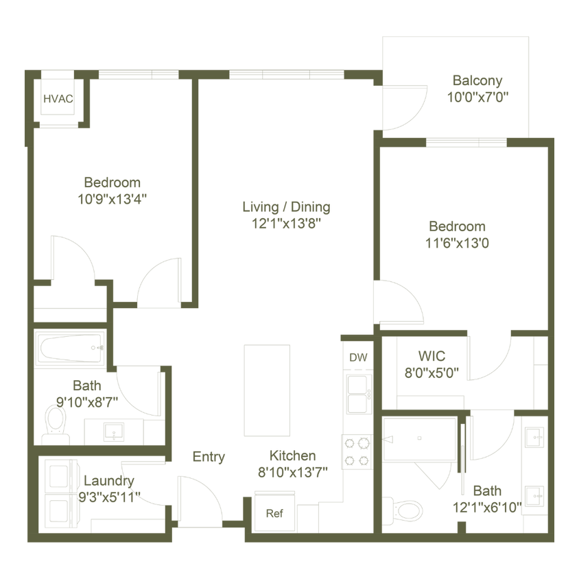 Floor Plan - Shoreline - C1