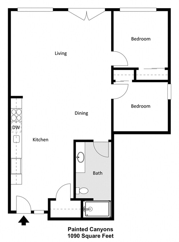Floor Plan - Painted Canyon