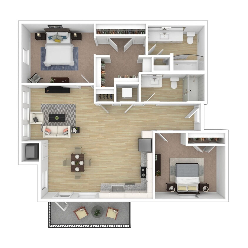 Floor Plan - The Harbor