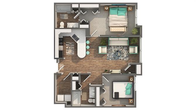 Floor Plan - The Cobalt