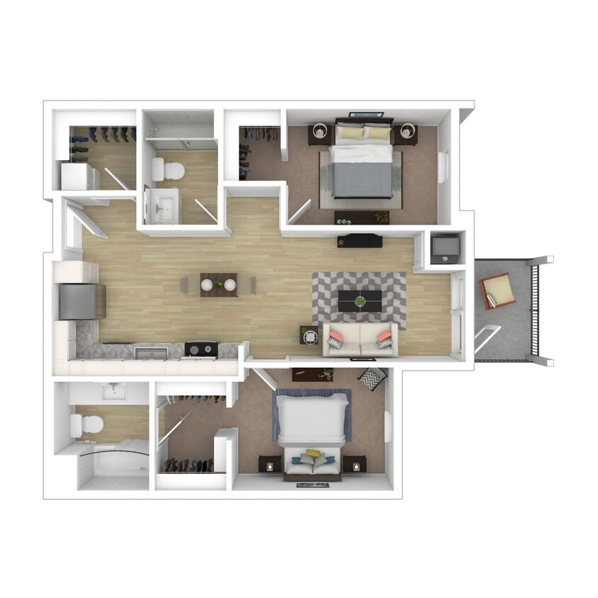 Floor Plan - The Oasis