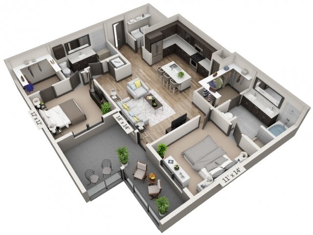 Floor Plan - Llano