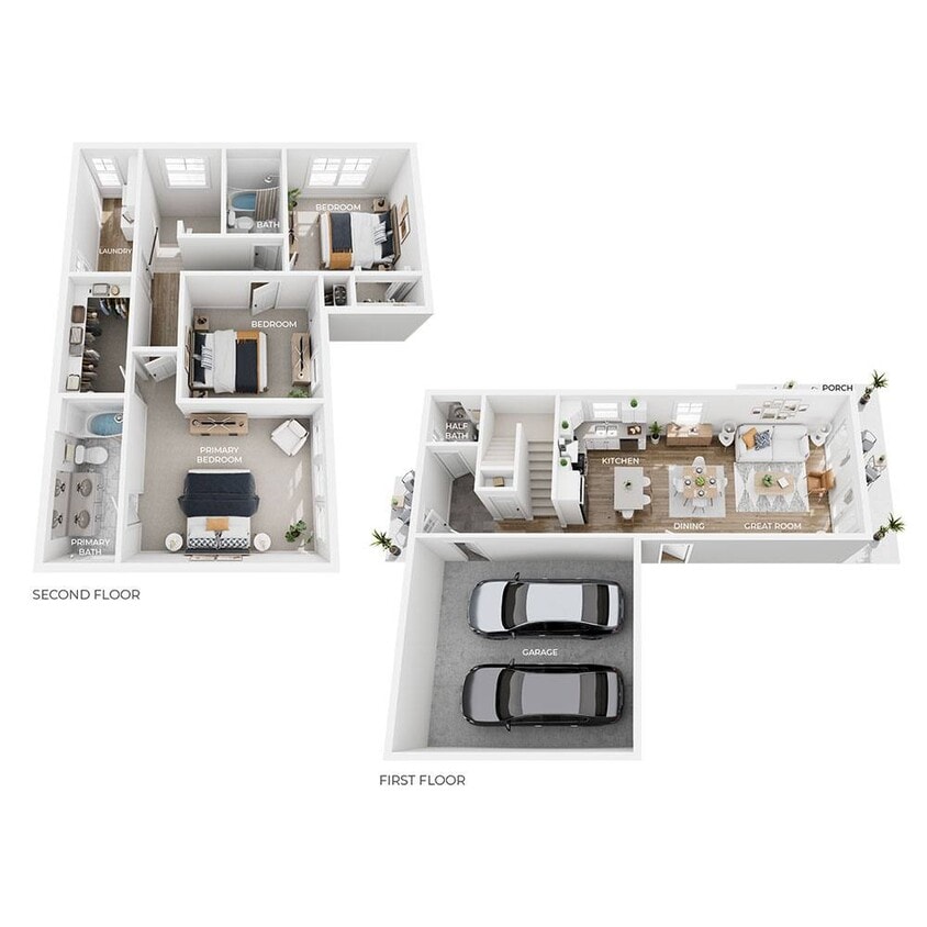 Floor Plan - D1 - Hickory