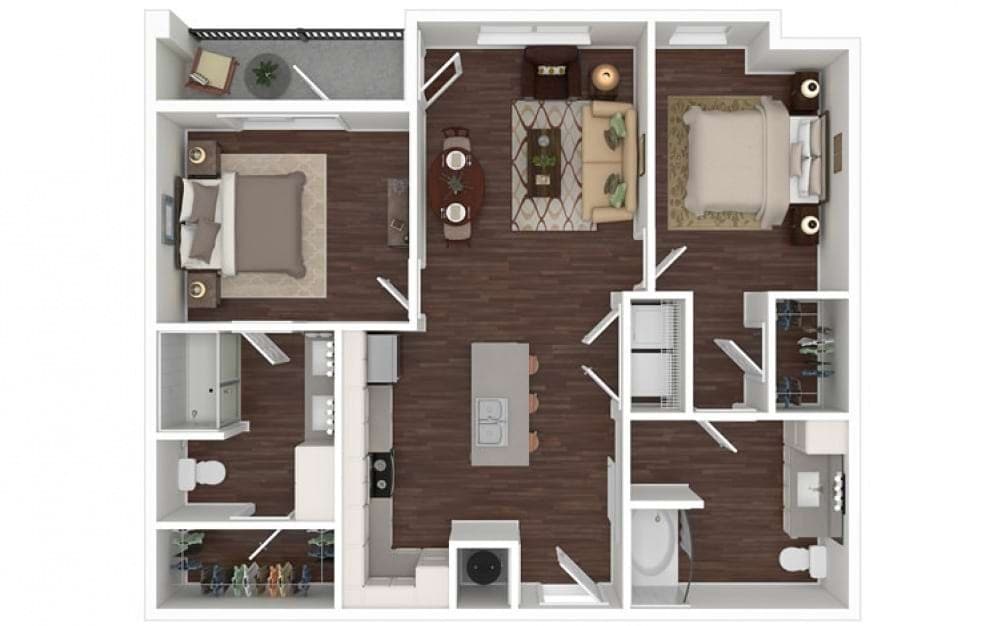 Floor Plan - Delta North
