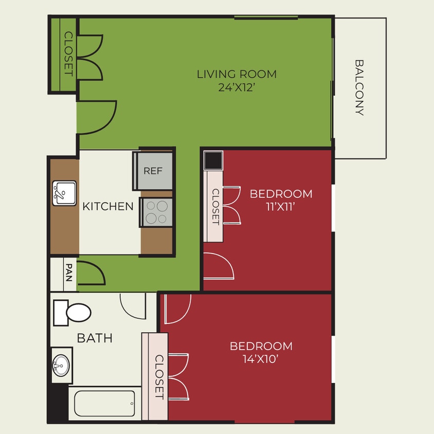 The Grant - 2 Bedroom