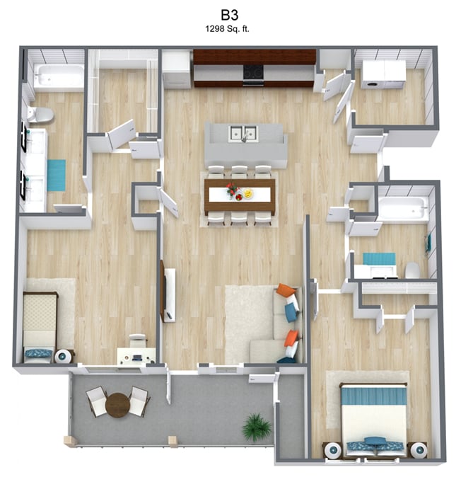 Floor Plan - B3
