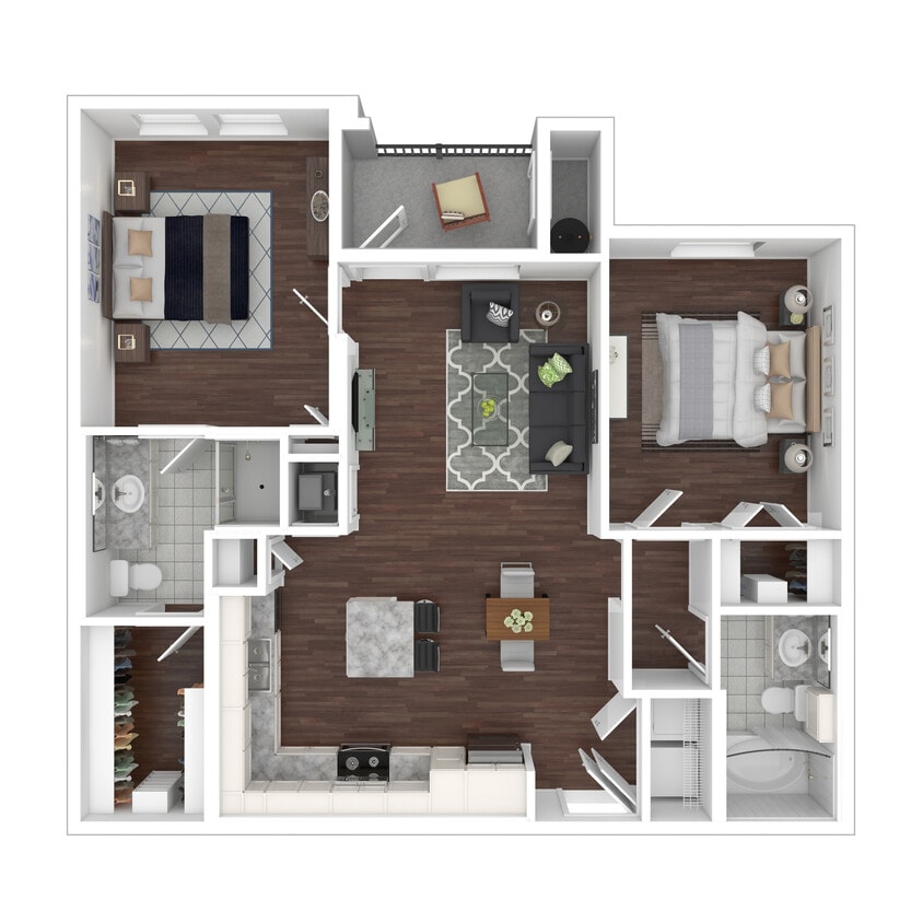 B1- 2 Bedrooms - B1