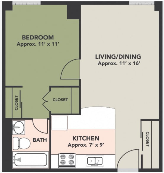 Floor Plan - Studio
