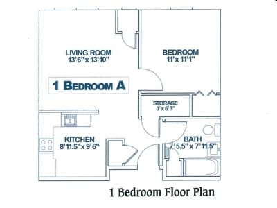 1BR/1BA