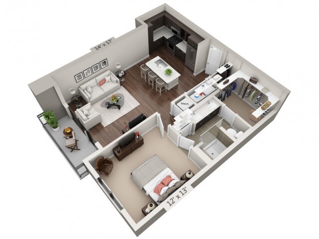 Floor plans are artist’s rendering. All dimensions are approximate. Actual product and specifications may vary in dimension or detail. Not all features are available in every apartment. Prices and availability are subject to change. - Lexington