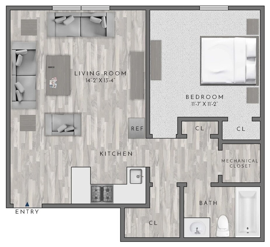 Floor Plan - A1 - Bunt II