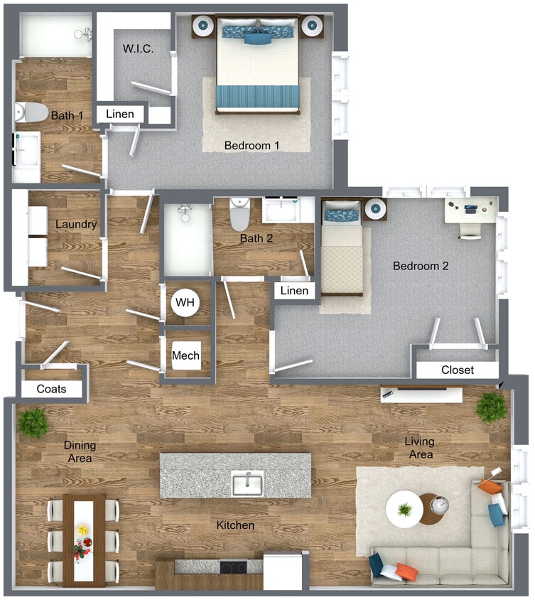 Floor Plan - The Grassfield