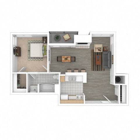 Floor Plan - 1x1M A