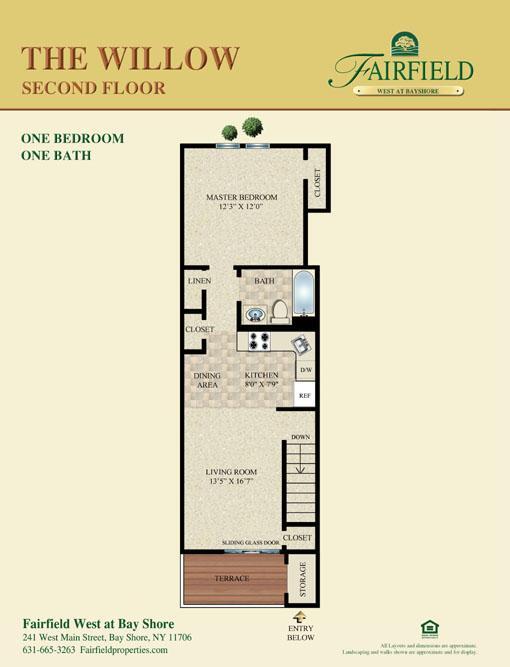 Floor Plan - The Willow