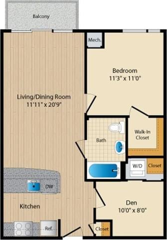 Floor Plan - Style C10 Den