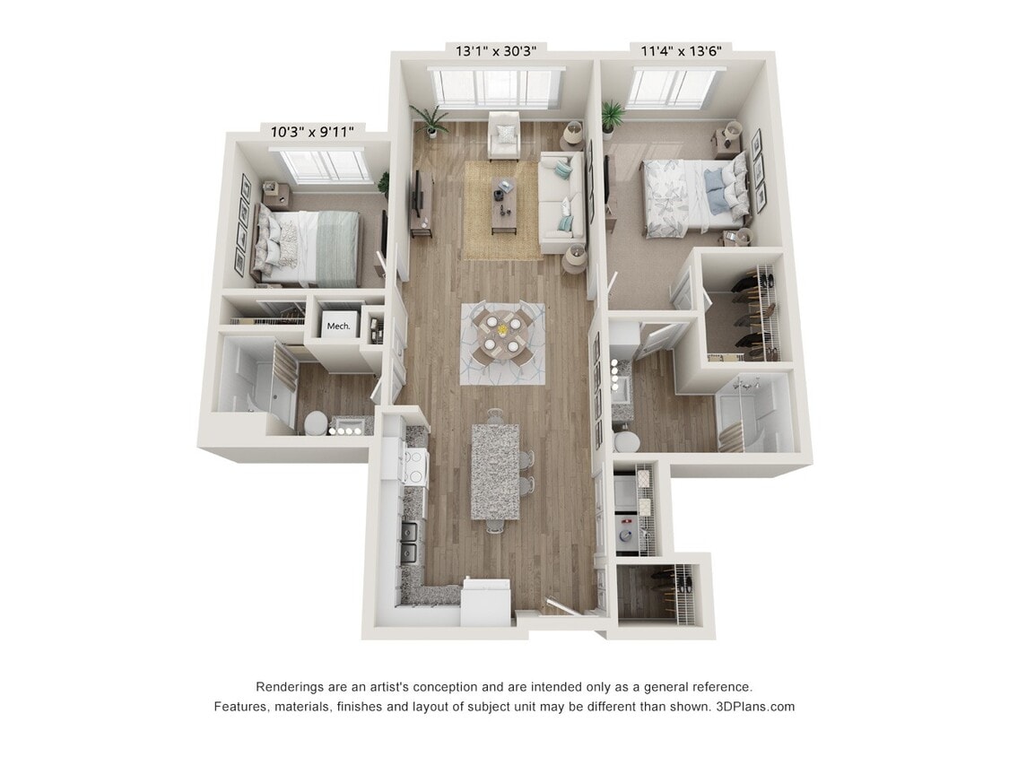 Floor Plan - 2B