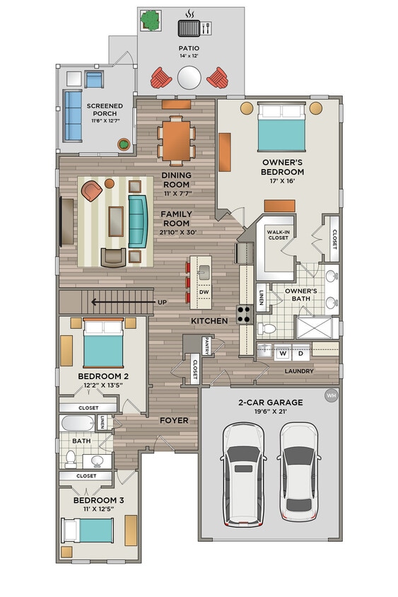 Floor Plan - Van Gogh Loft