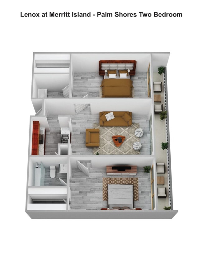 Floor Plan - Palm Shores