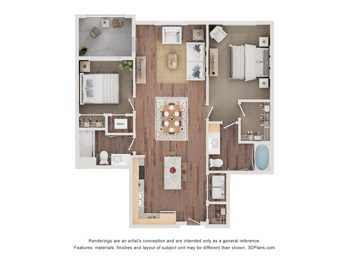 Floor Plan - 2C