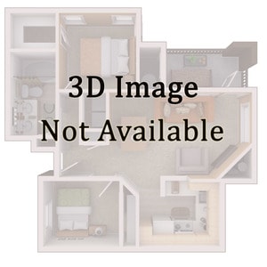 Floor Plan - Two Bed/One Bath