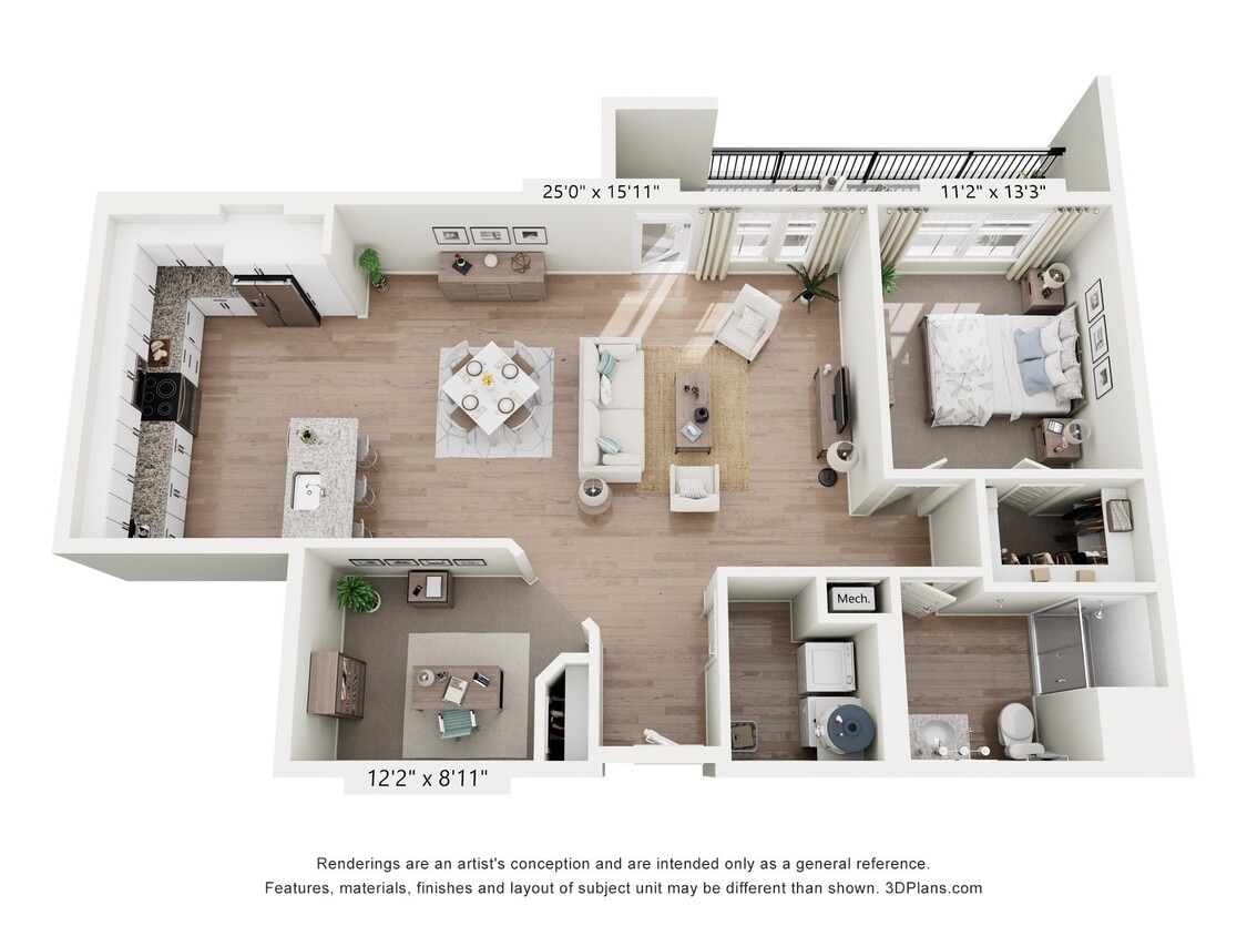 Floor Plan - A4 - Azure