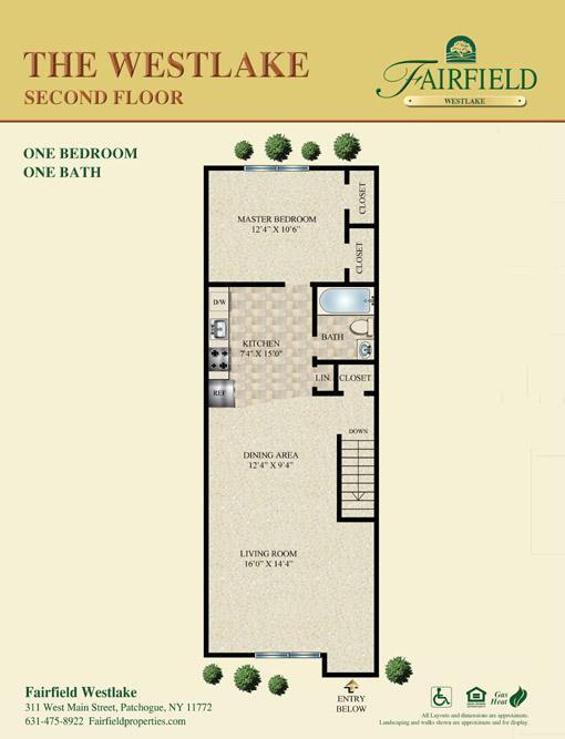 Floor Plan - The Westlake Upper