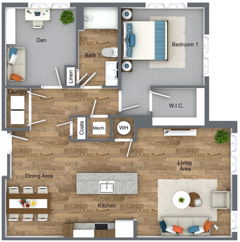 Floor Plan - The Bridge 