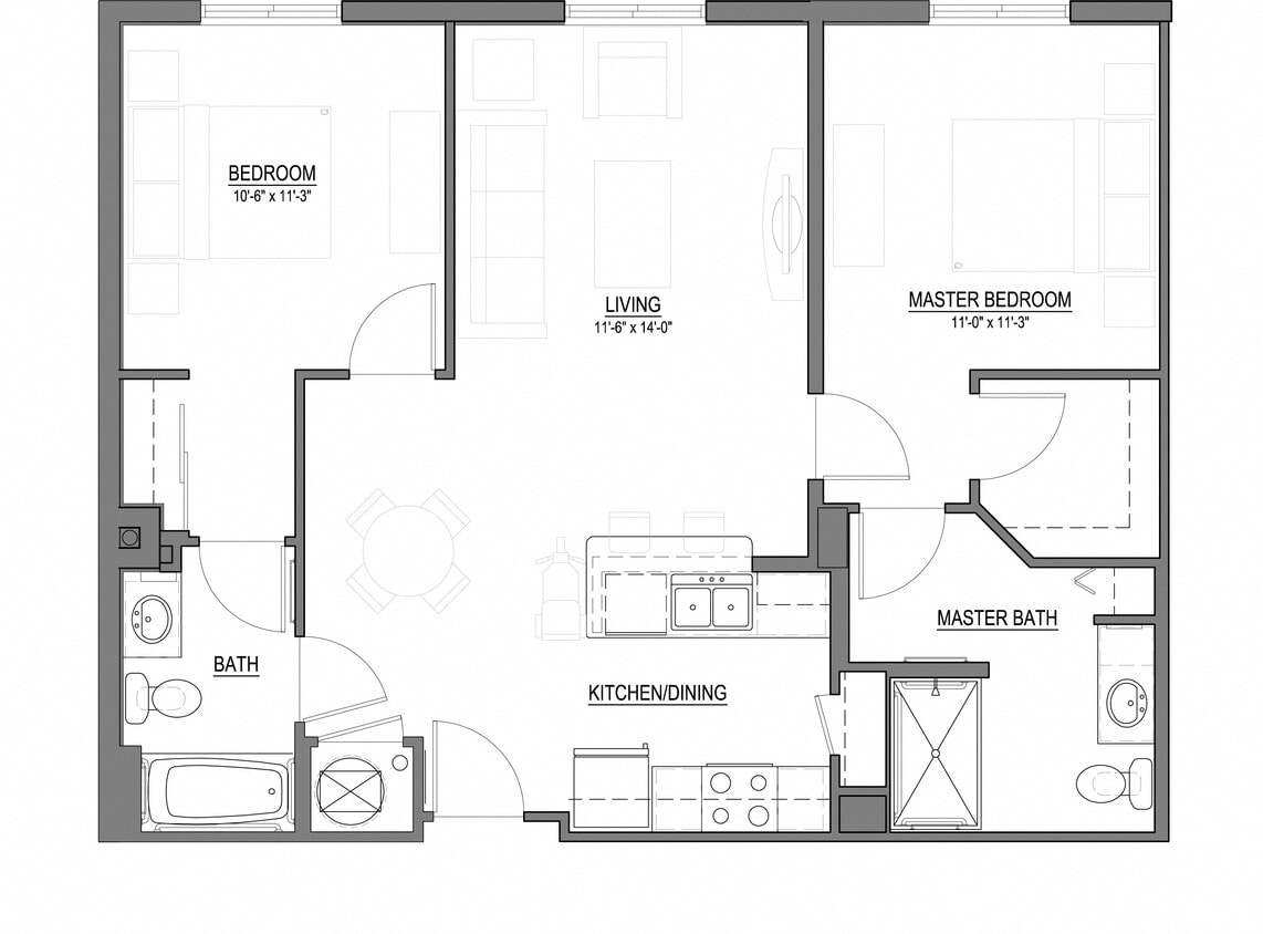 Floor Plan - B1-E