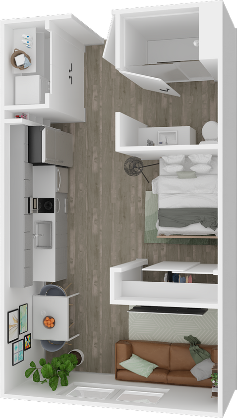 Floor Plan - Studio