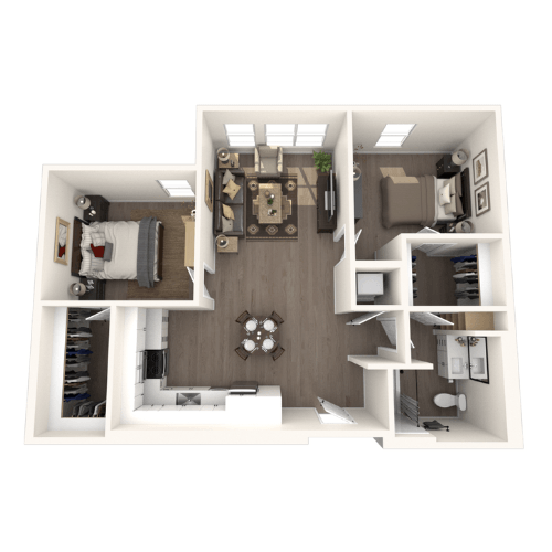 Floor Plan - 2 Bedroom